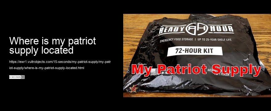 where is my patriot supply located