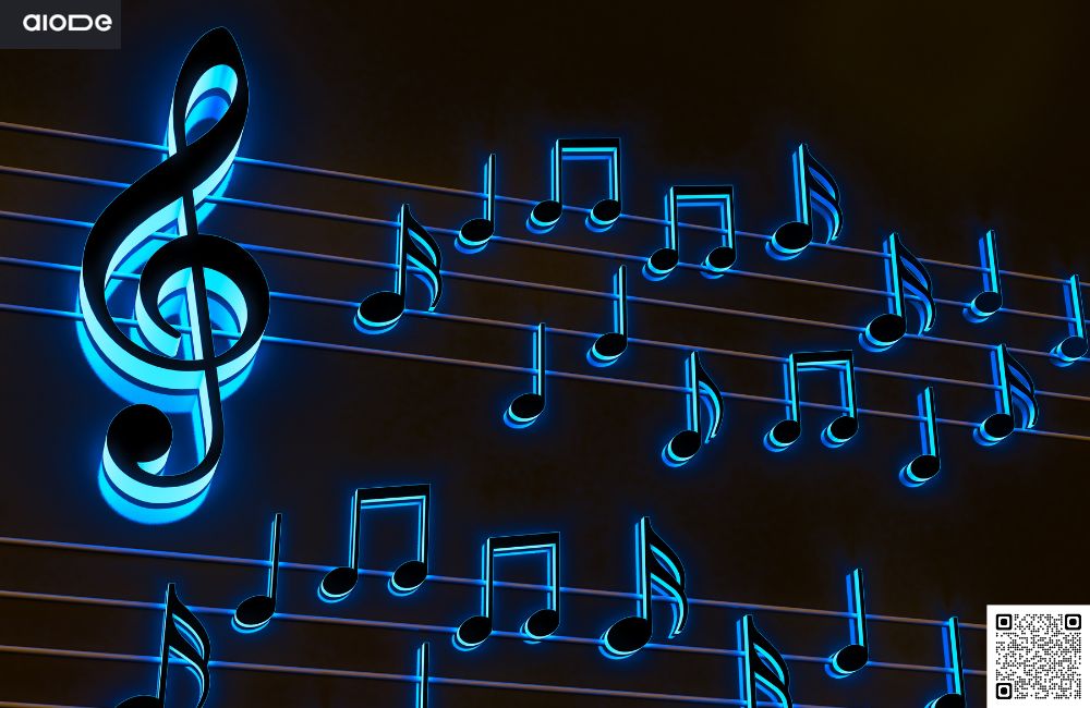 Can I import my own audio into Aiode projects?