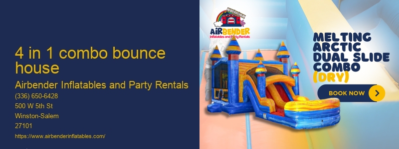 Tent and bounce house rentals near me