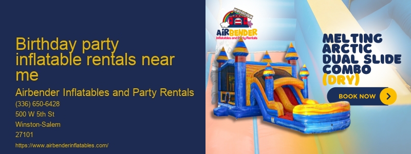 Inflatable rentals