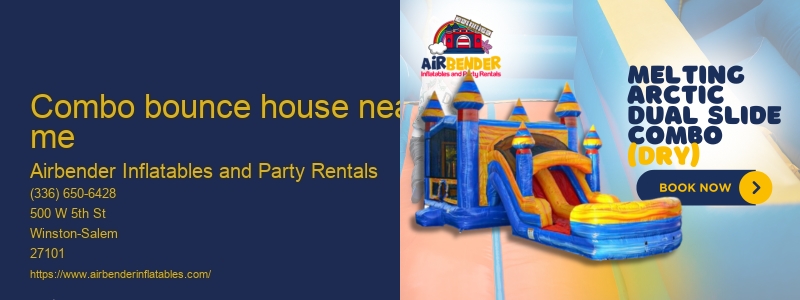 Volleyball bounce house rental