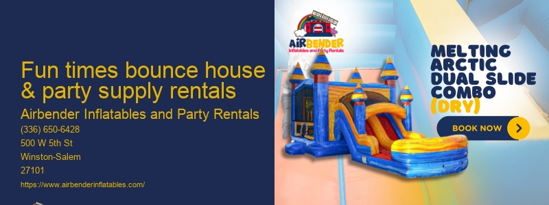 Bounce house and party rentals near me