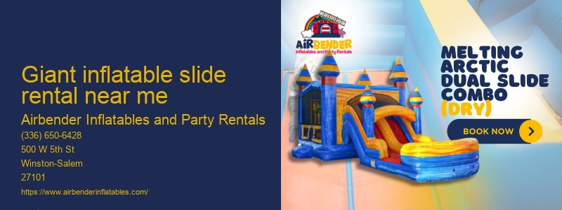 Inflatable rental companies near me