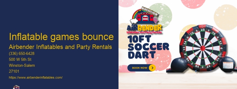 Sports inflatable rentals near me