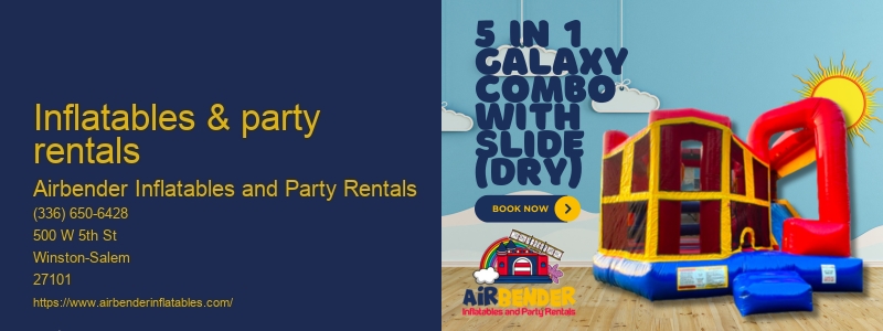 Party rentals bounce house rentals near me