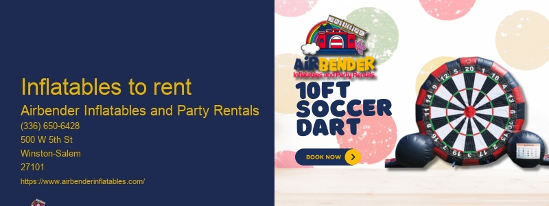 Sports inflatable rentals near me