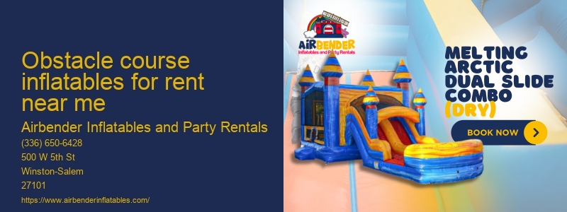 Giant inflatable rentals near me