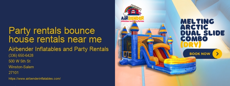 Bounce house combo rental near me