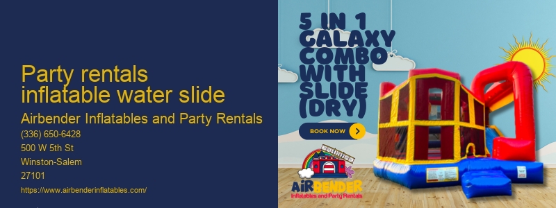 Airbender Inflatables and Party Rentals