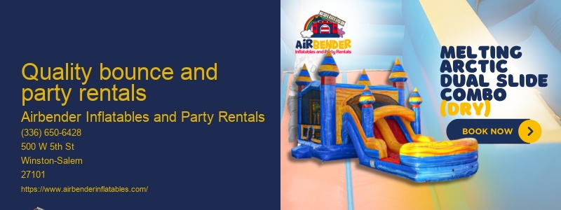 Combo bounce house rental near me