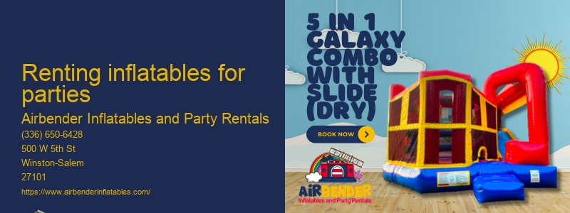 Rent inflatables near me