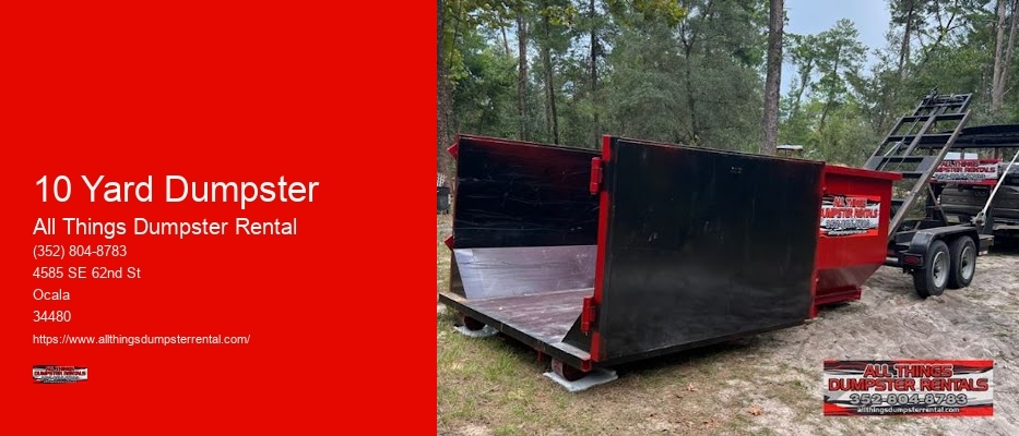 Debris Dumpster Rental Services