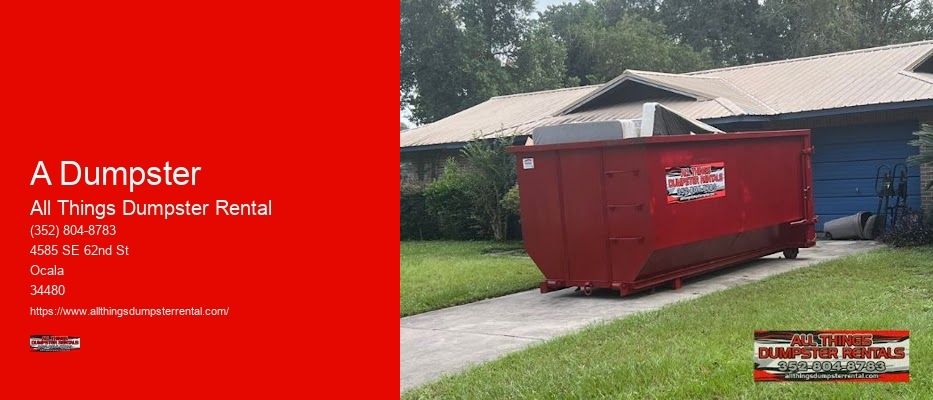 7 Day Dumpster Rental