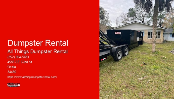 Small Dumpsters For Rent Near Me