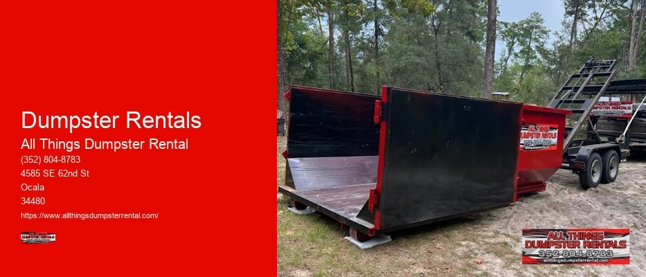 3yd Dumpster Rental Near Me