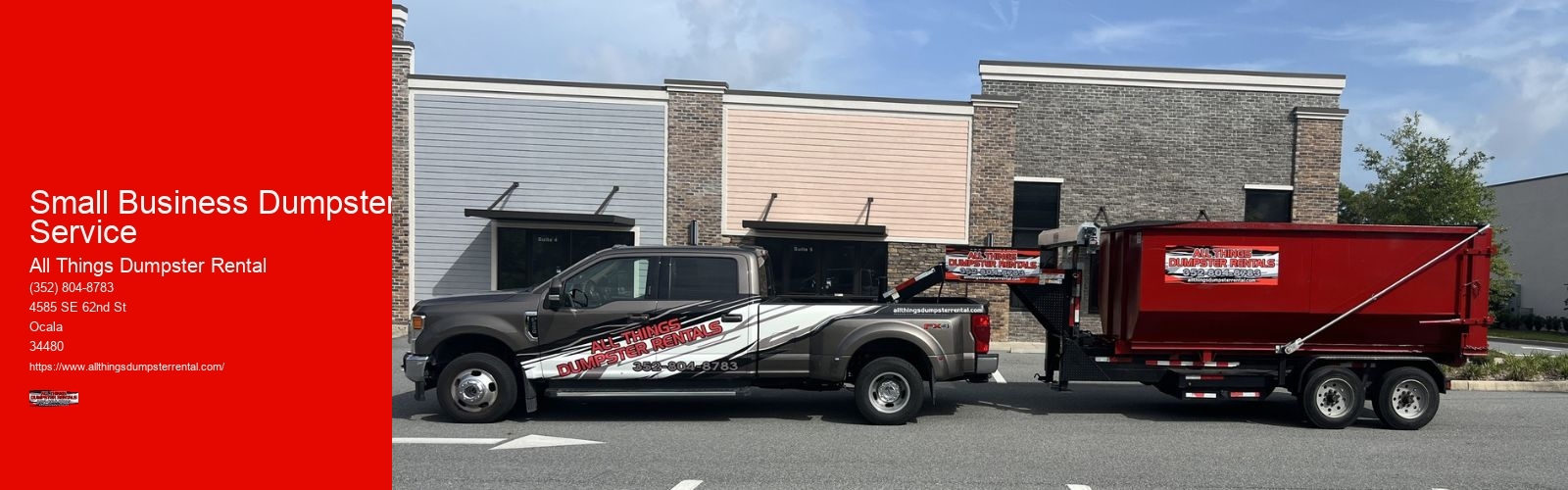 Small Business Dumpster Service