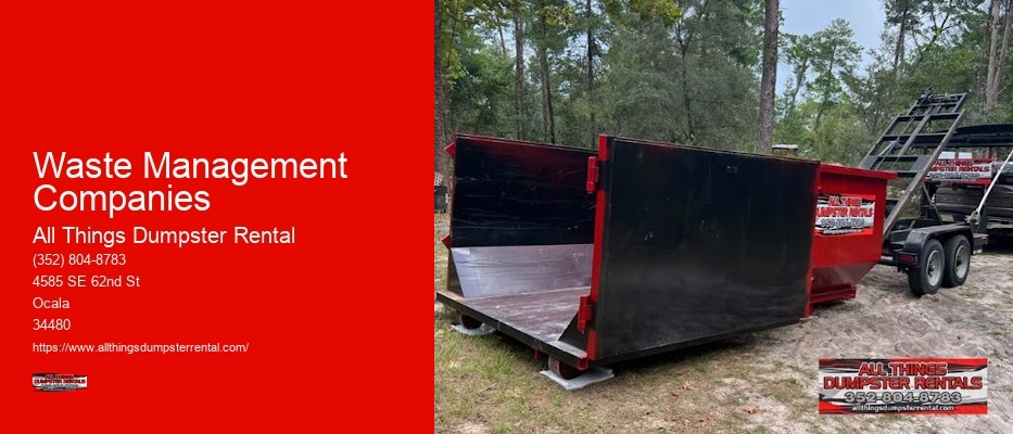 Commercial Dumpster Rental