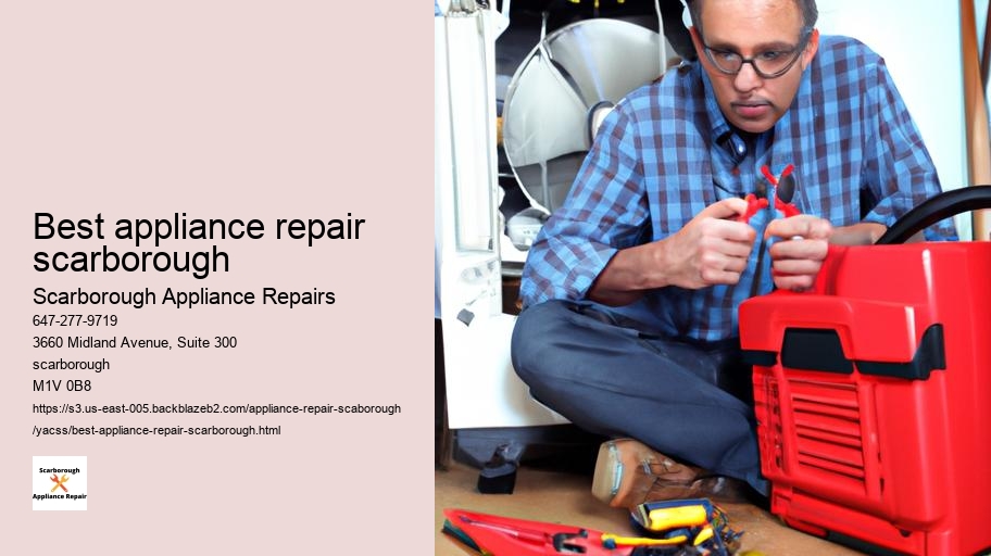 The Best Appliance Repair Deals in Scarborough: Saving Money on Repairs