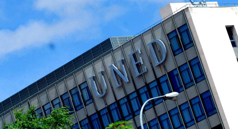 UNED Universidad Nacional de Educacion a Distancia university campus or city view