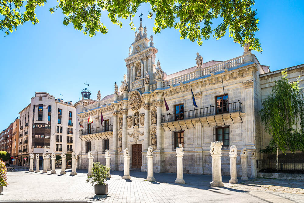 Universidad de Valladolid university campus or city view