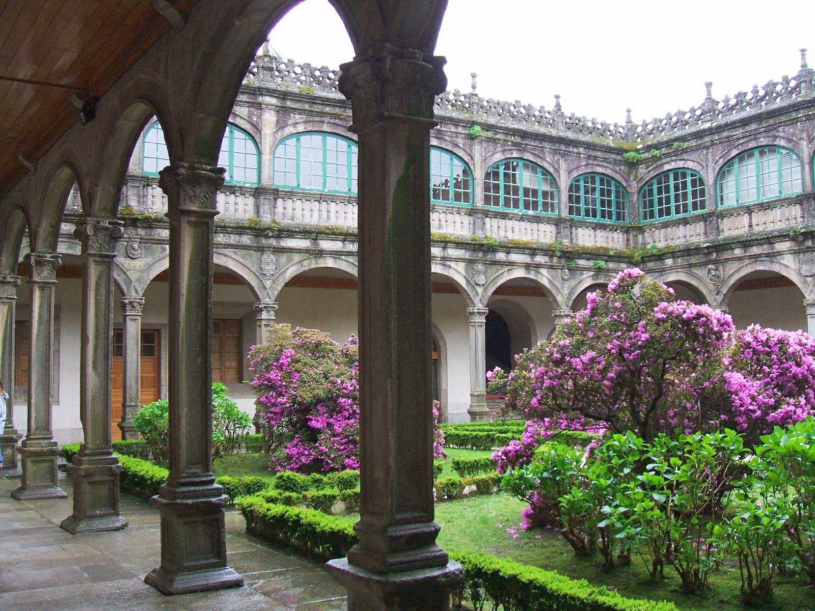 Universidade de Santiago de Compostela university campus or city view