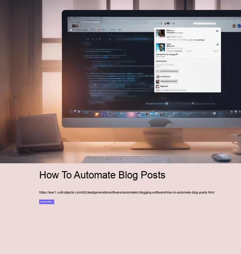 How To Automate Blog Posts