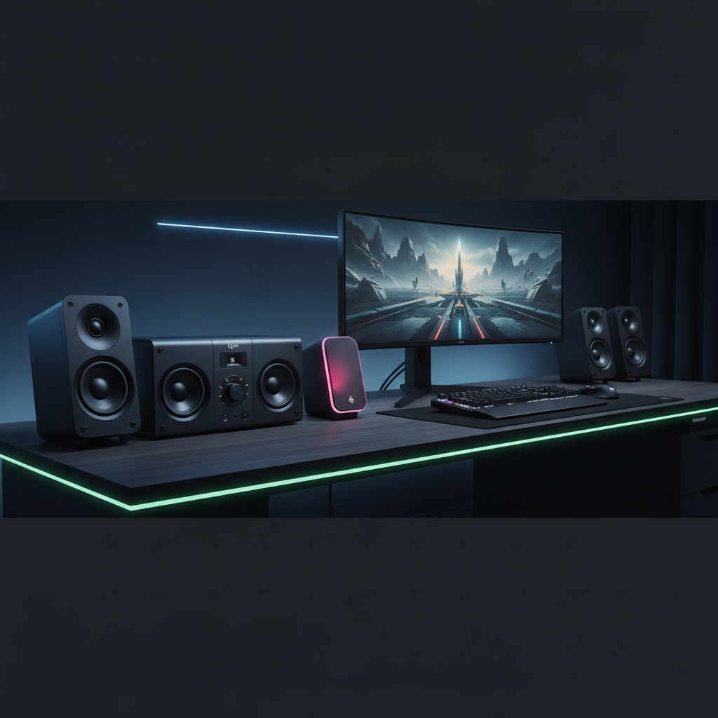 Best Gaming Speakers with Subwoofer (2.1‑5.1 Surround Sound)