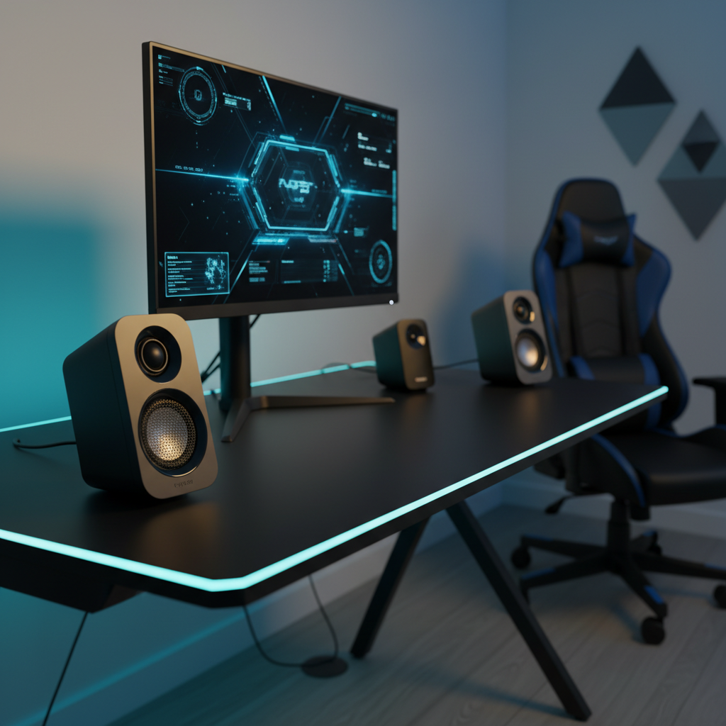 Best Compact Gaming Speakers for Small Desks (2.0, No Subwoofer)