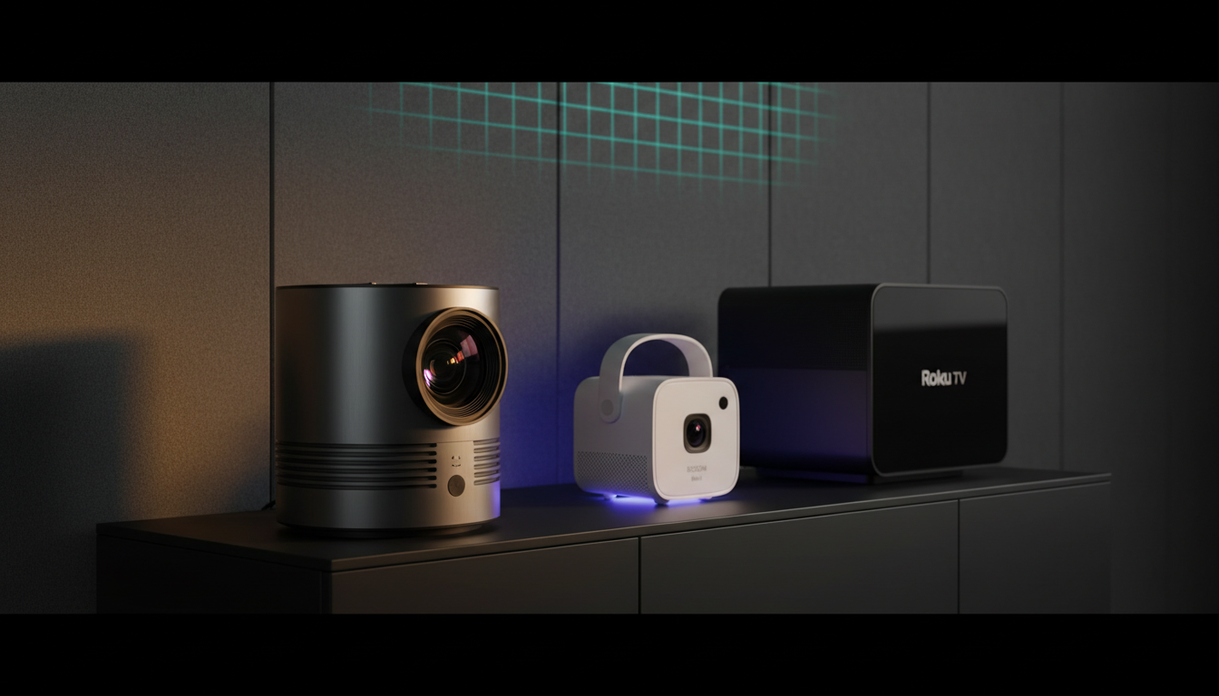 Best Smart‑OS Projectors (Android TV / Google TV / Roku)