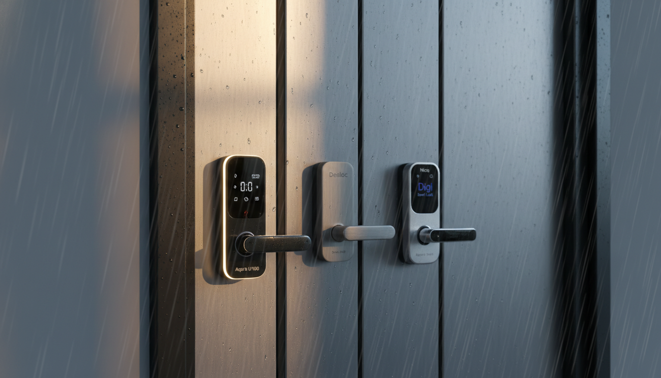 Best Keyless Entry Locks with Weatherproof IP Rating