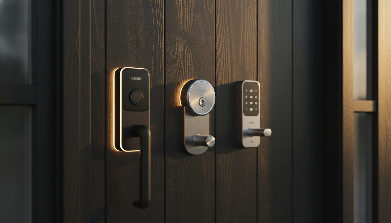 Best Keypad Locks with Fingerprint Biometric Entry