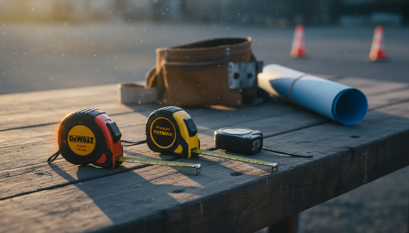 Best Heavy‑Duty / High‑Visibility Tape Measures for Construction