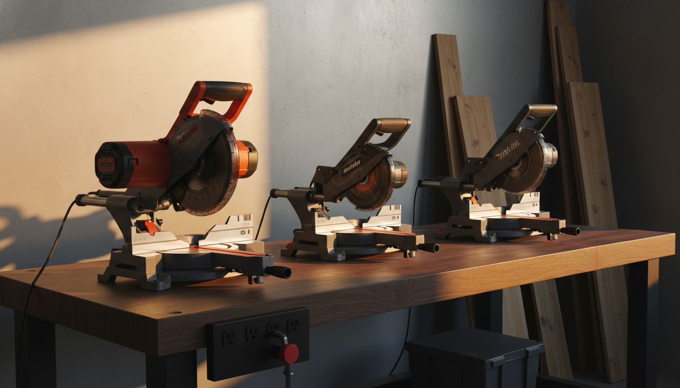 Best Corded Miter Saws with Laser/LED Guide
