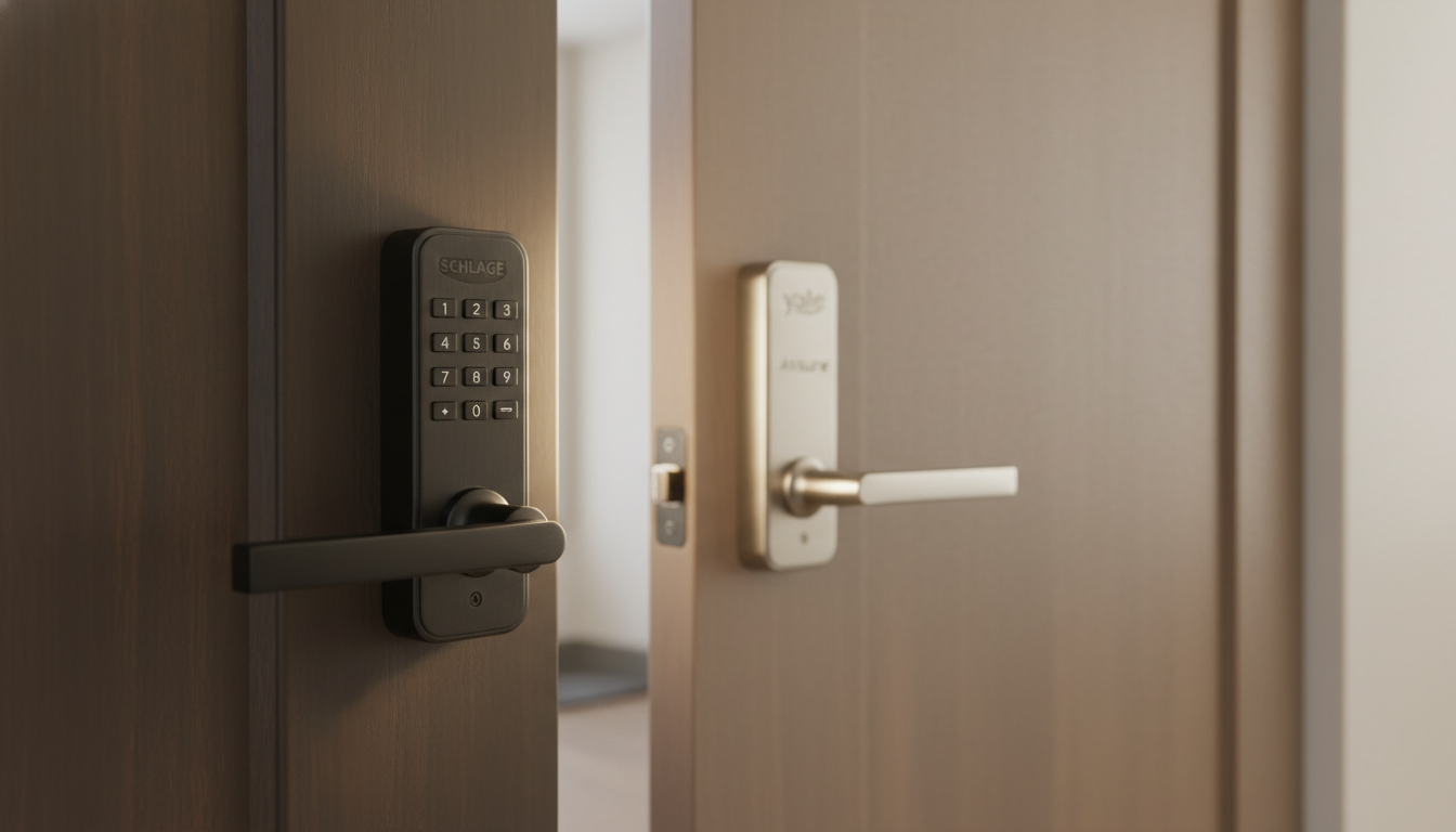 Best Smart Lever Locks with Alexa or Google Assistant Compatibility
