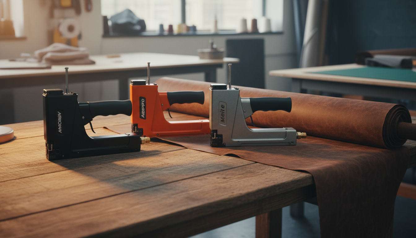 Best Budget Pneumatic Upholstery Staplers Under $75