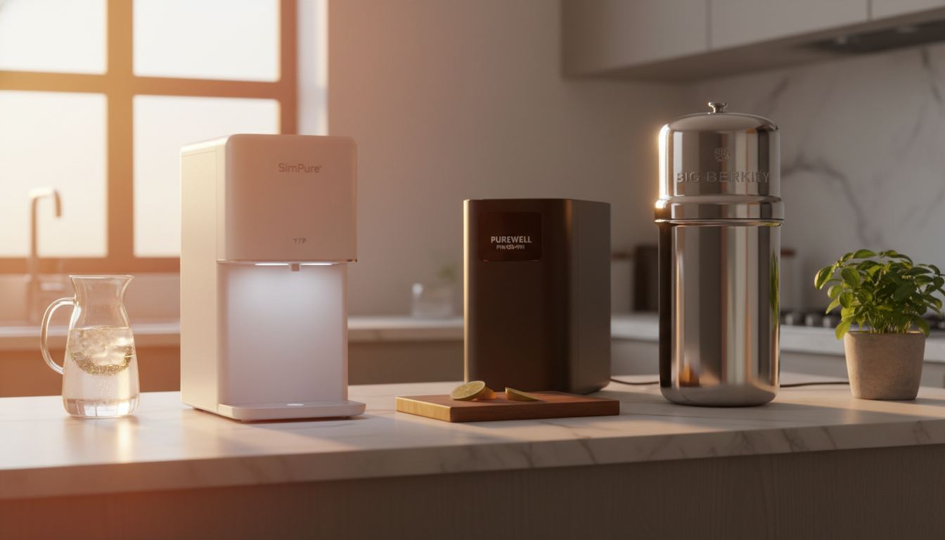 Best Countertop and Portable Water Purifiers (No‑Plumbing Required)
