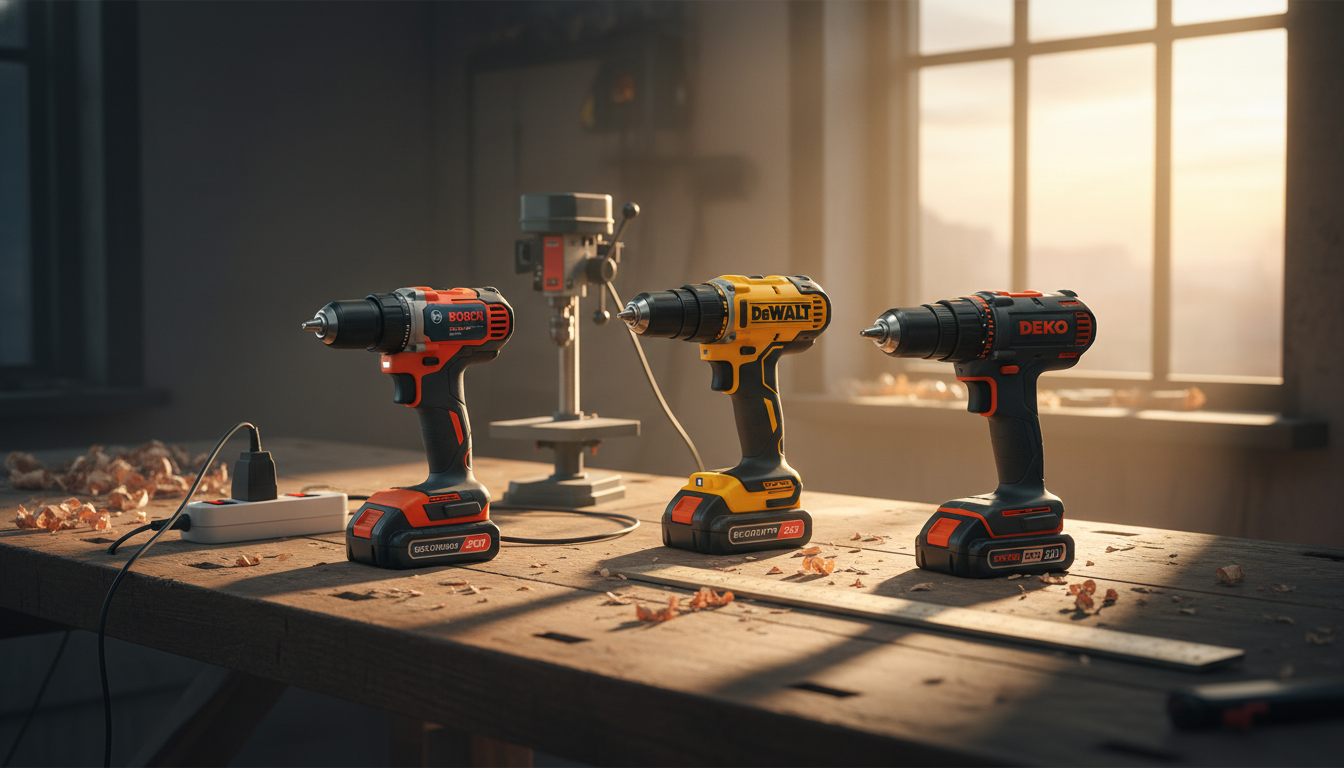 Best Drill Sets with Brushless Motor
