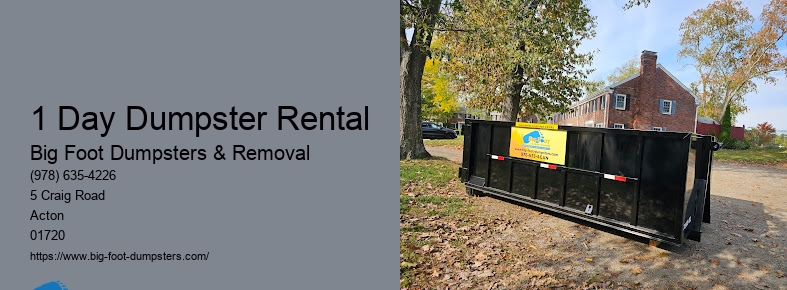 daily dumpster rental