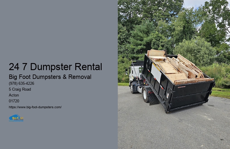 trailer dumpster rental