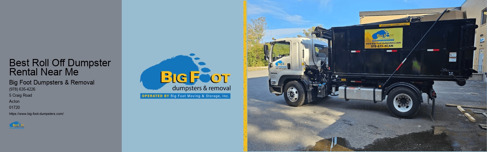 Best Roll Off Dumpster Rental Near Me