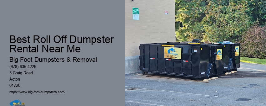 cheapest dumpster rental near me