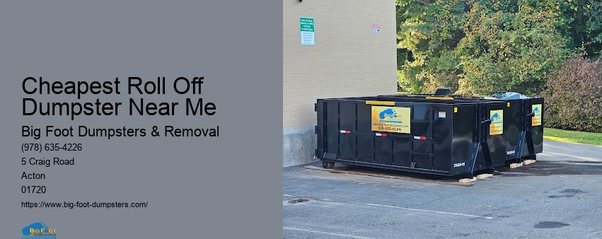 what can you put in a dumpster rental