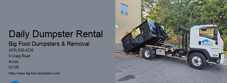 price of dumpster rental