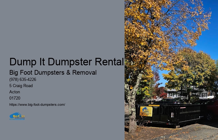 front load dumpster rental