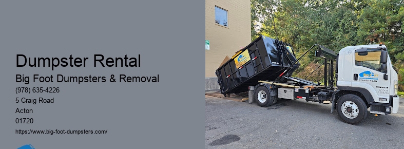 yard waste dumpster rental cost near me