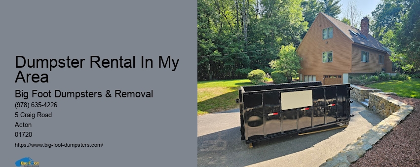 large dumpster rental