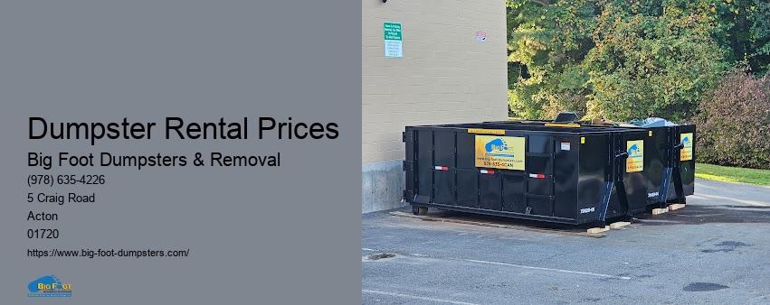 driveway dumpster rental