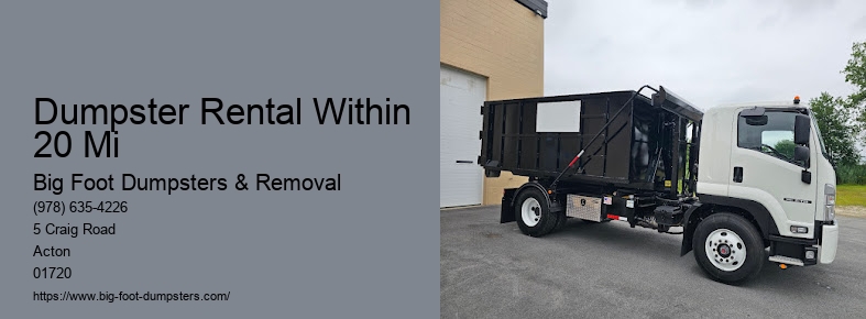 roll off dumpster rental near me