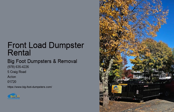 yard dumpster rental near me