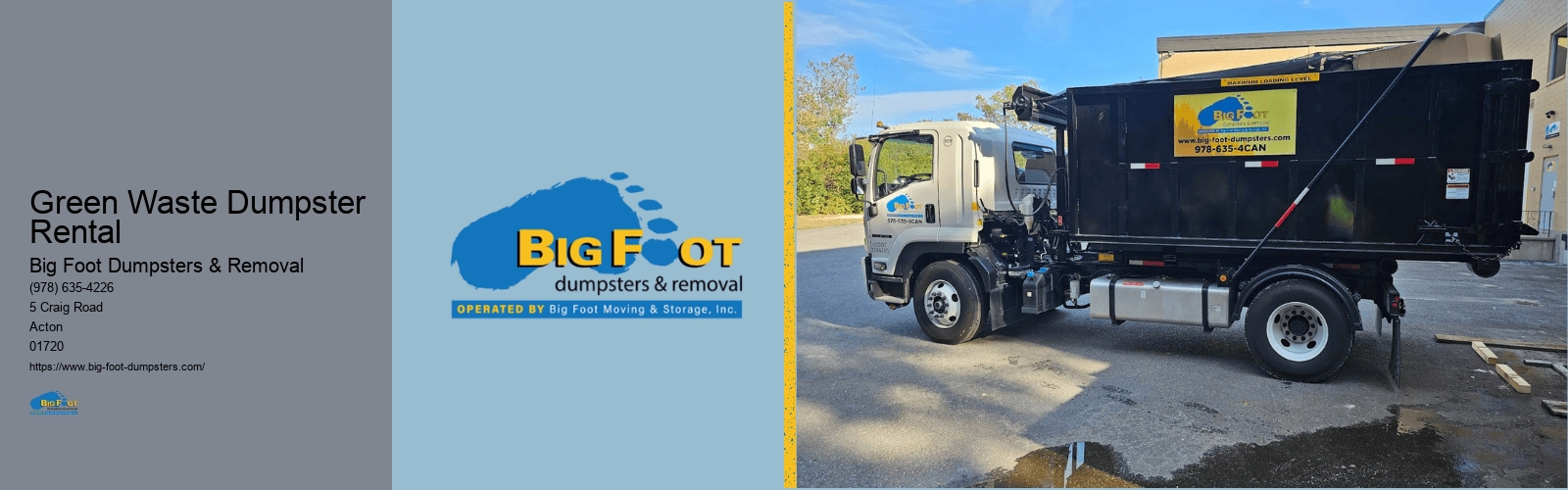 Green Waste Dumpster Rental